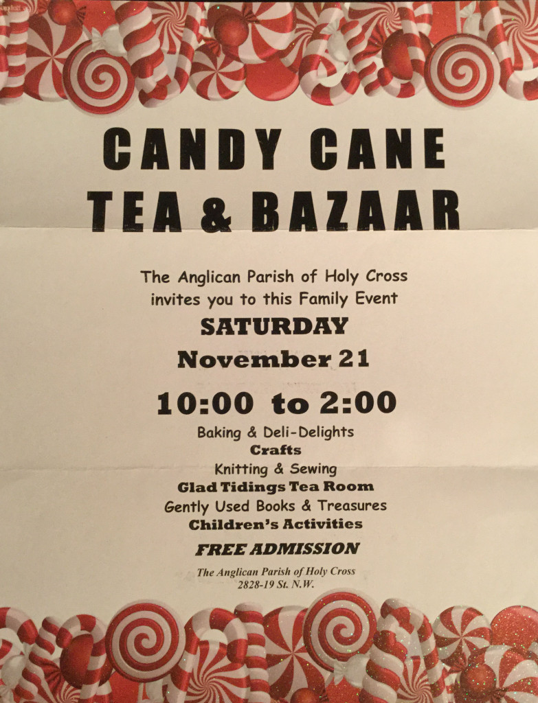 Candy Cane & Bazar! Anglican Parish of Holy Cross